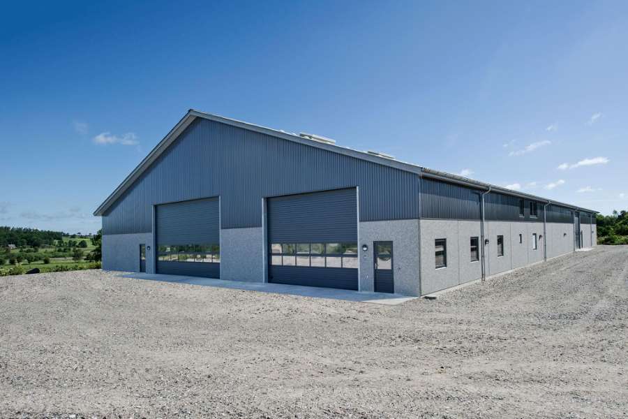 Eine schöne Kombination aus Beton und Stahl, Højagervej 4, 8983 Gjerlev J